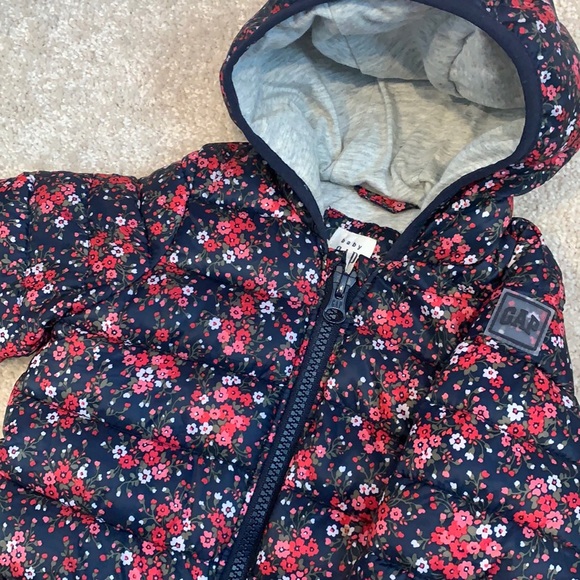 Gap baby primaloft down puffer coat